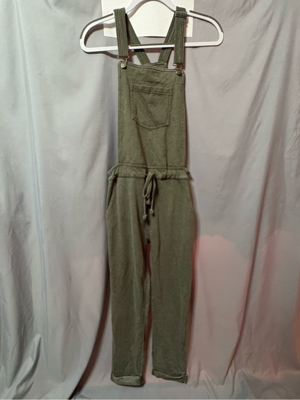 Wallflower Olive Green Women's Overalls